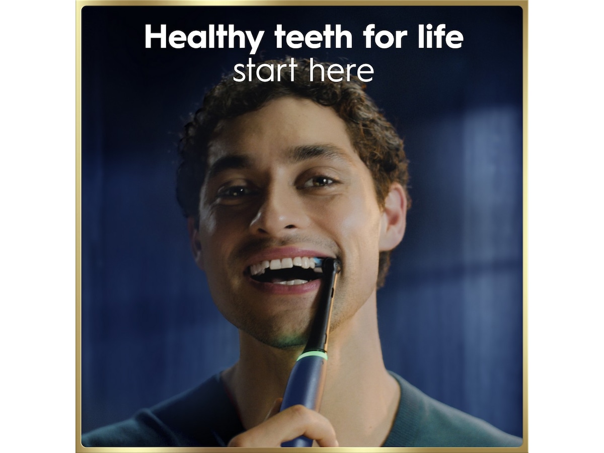 Oral-B iO9 elektrisk tannbørste (blå) Tilbehør til tannpleie