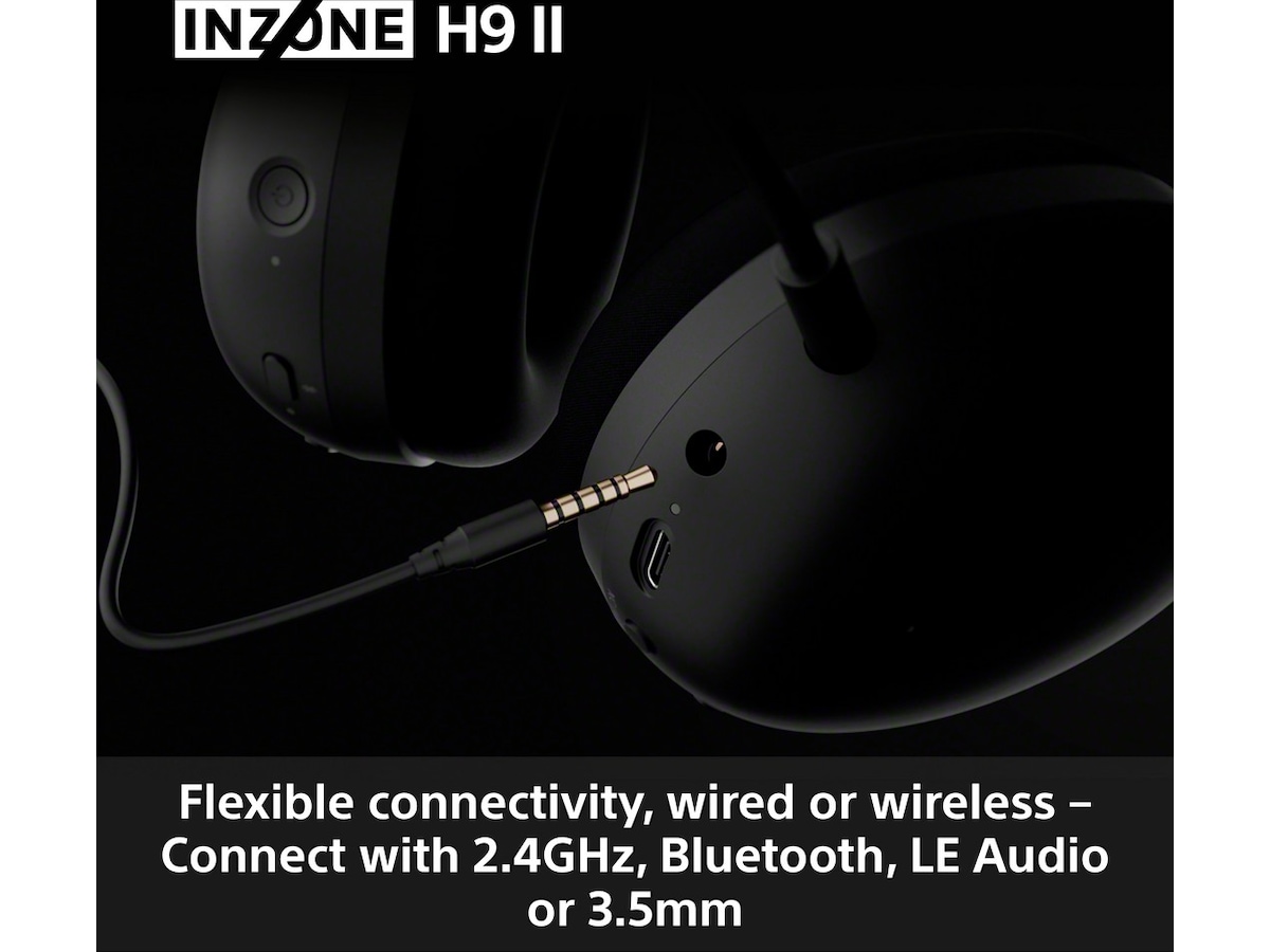 Sony INZONE H9 II Trådløst Støydempende Headset (hvit) -B-Grade Demo headset