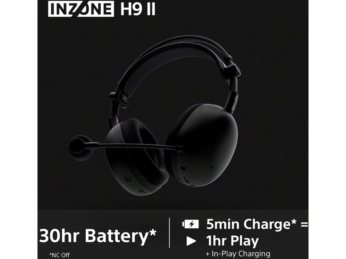 Sony INZONE H9 II Trådløst Støydempende Headset (hvit) -B-Grade Demo headset