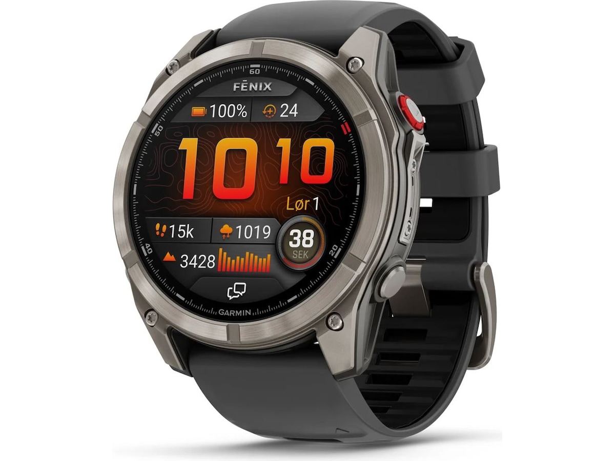 Garmin fenix 8 Pro AMOLED 51mm GPS (graphite) -B-Grade Demo klokker