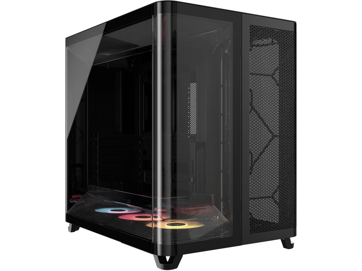 Corsair AIR 5400 RS-R ARGB Triple Chamber Mid Tower (svart) Midi tower