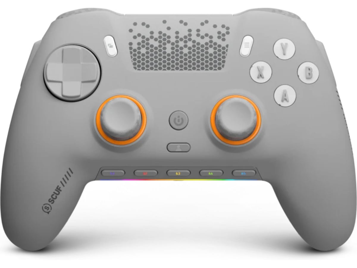 Scuf Envision Pro hall-effekt trådløs PC kontroller (grå) Tilbehør til spillkonsoller