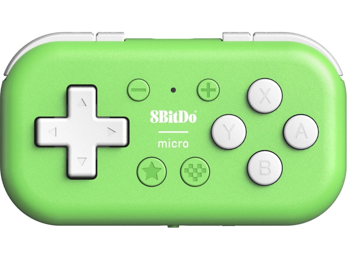 8BitDo Micro Bluetooth gamepad (grønn) Tilbehør til spillkonsoller