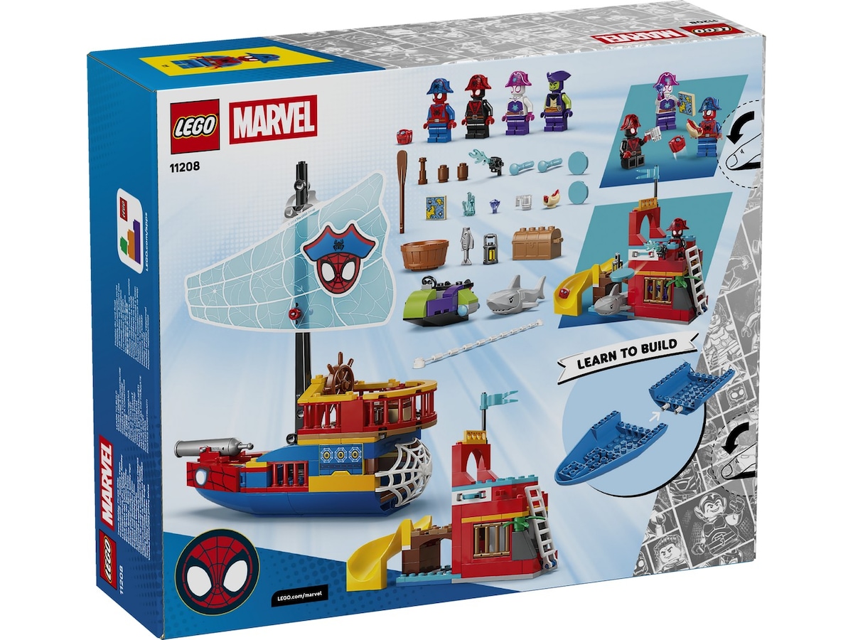 LEGO Spidey Team Spideys sjørøverskute 11208 LEGO