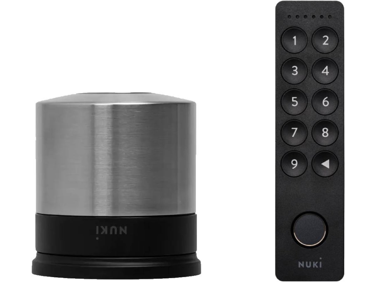 Nuki Smart Lock Ultra Smart dørlås + Nuki Keypad 2 Elektronisk dørlås