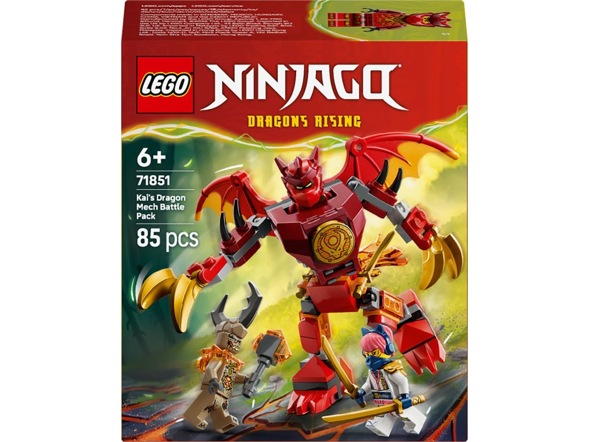 LEGO Ninjago Kais dragerobot – stridspakke 71851 LEGO