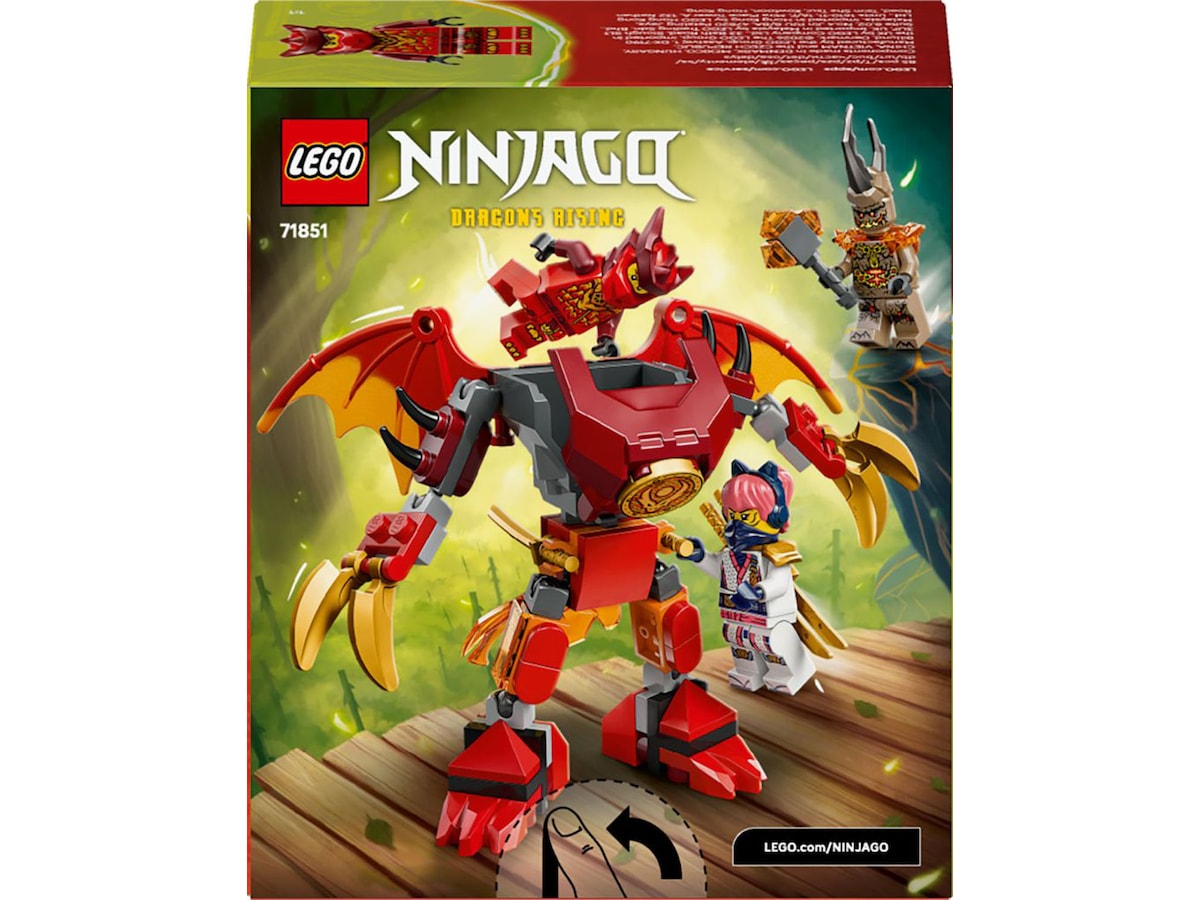 LEGO Ninjago Kais dragerobot – stridspakke 71851 LEGO