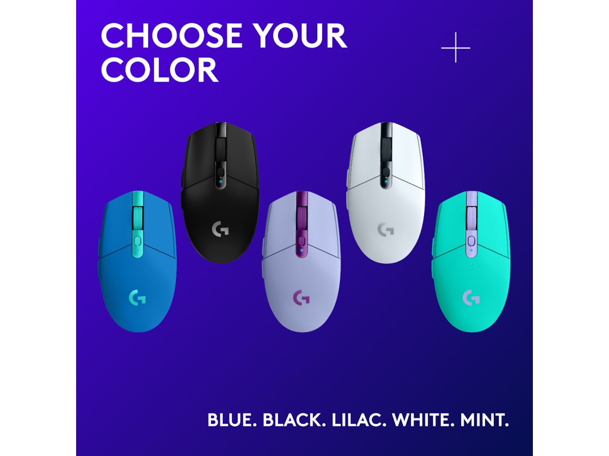Logitech G305 LIGHTSPEED Trådløs Gamingmus (sort) Gamingmus