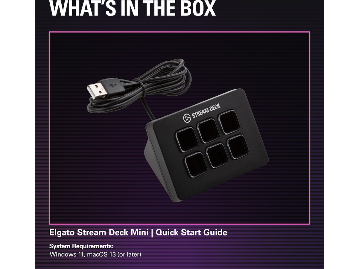 Elgato Stream Deck Mini Capture & streaming
