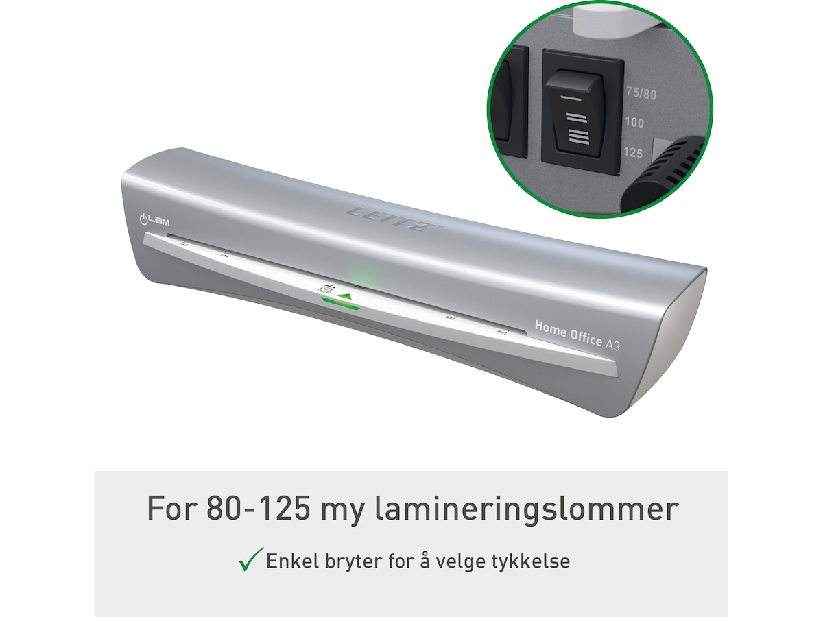Leitz Lamineringsmaskin iLAM HOME Office A3 Lamineringsmaskiner
