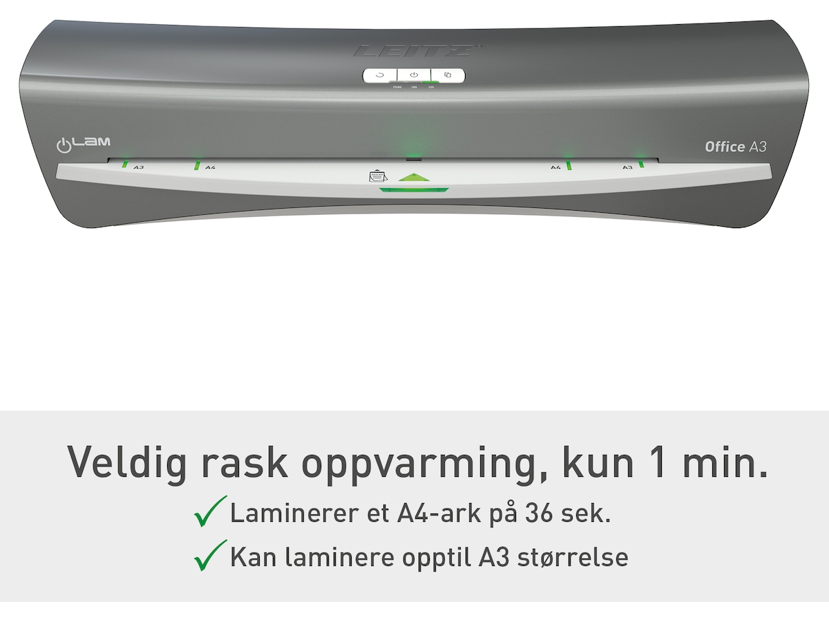 Leitz Lamineringsmaskin iLAM Office A3 Lamineringsmaskiner