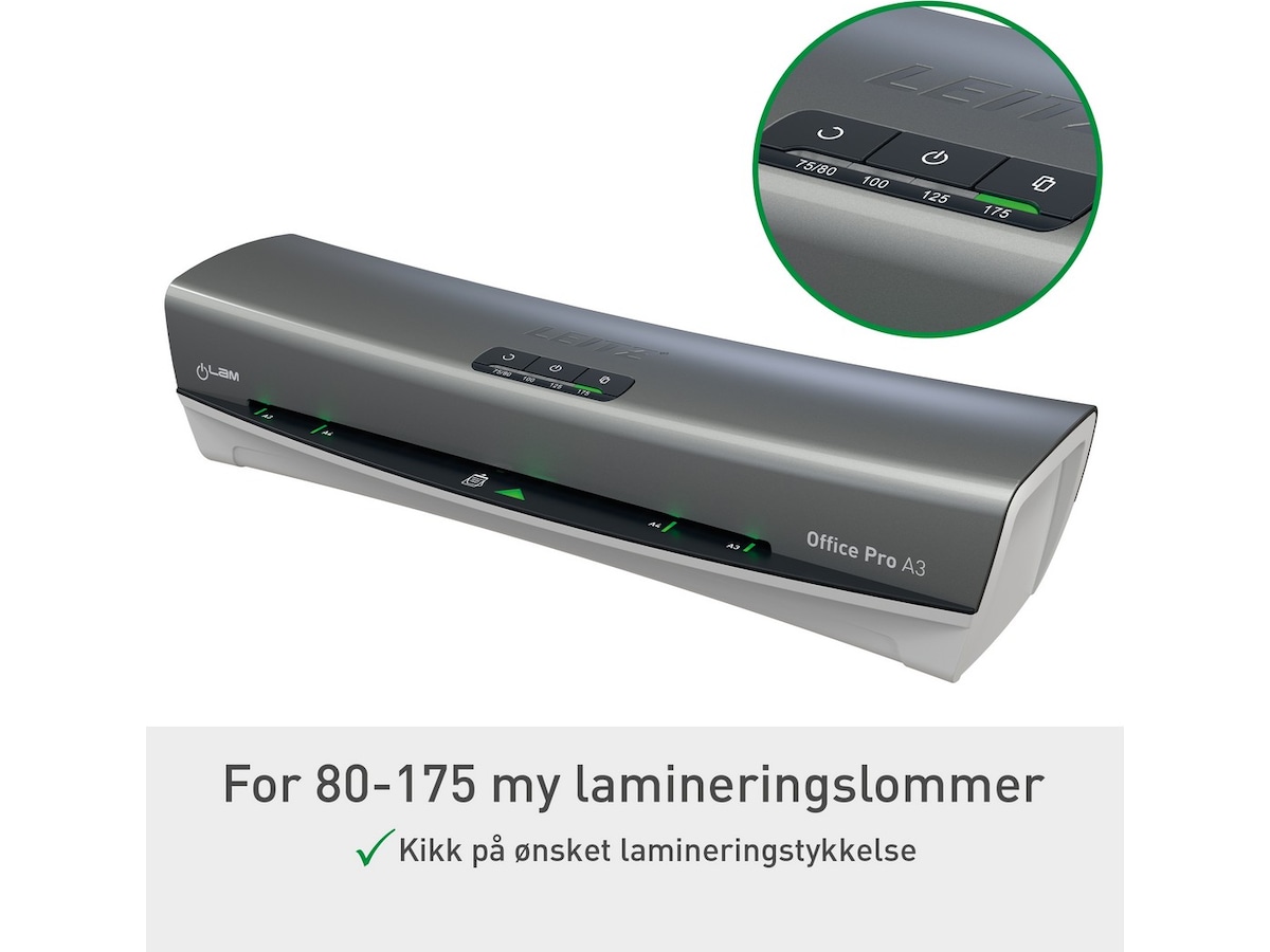 Leitz iLAM Office Pro lamineringsmaskin A3 Lamineringsmaskiner