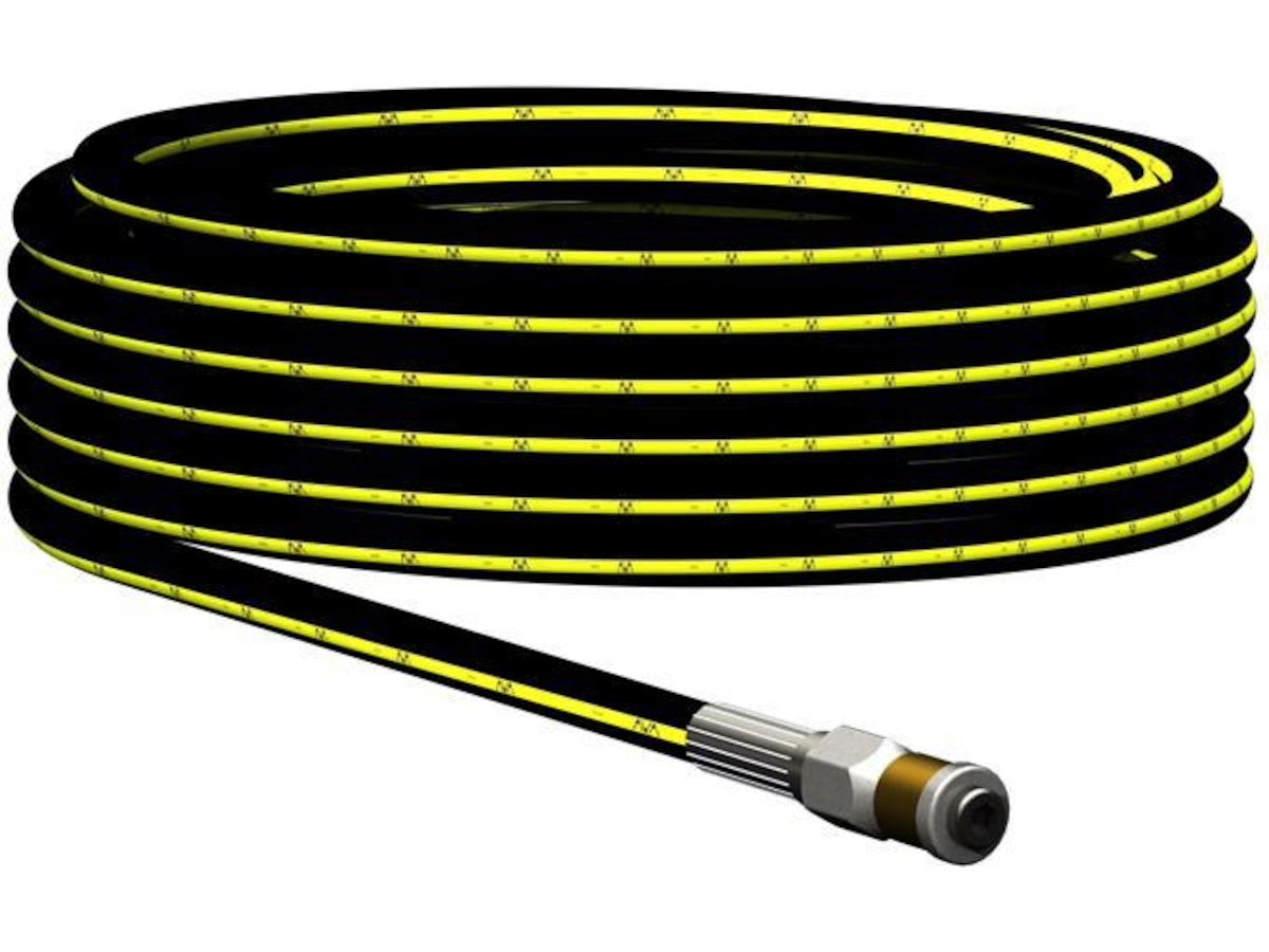 AVA rørspylerslange 10M med roterende dyse Tilbehør til høytrykksspylere