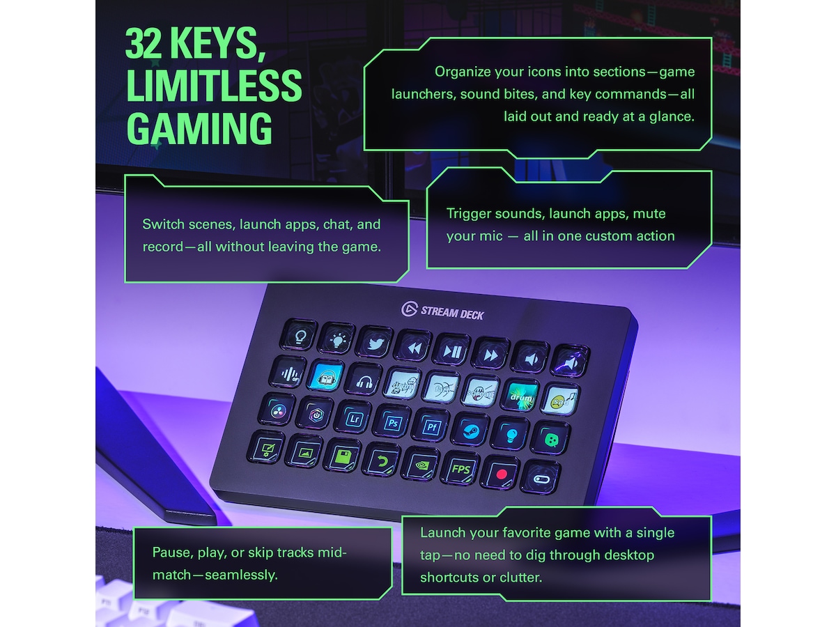 Elgato Stream Deck XL Capture & streaming