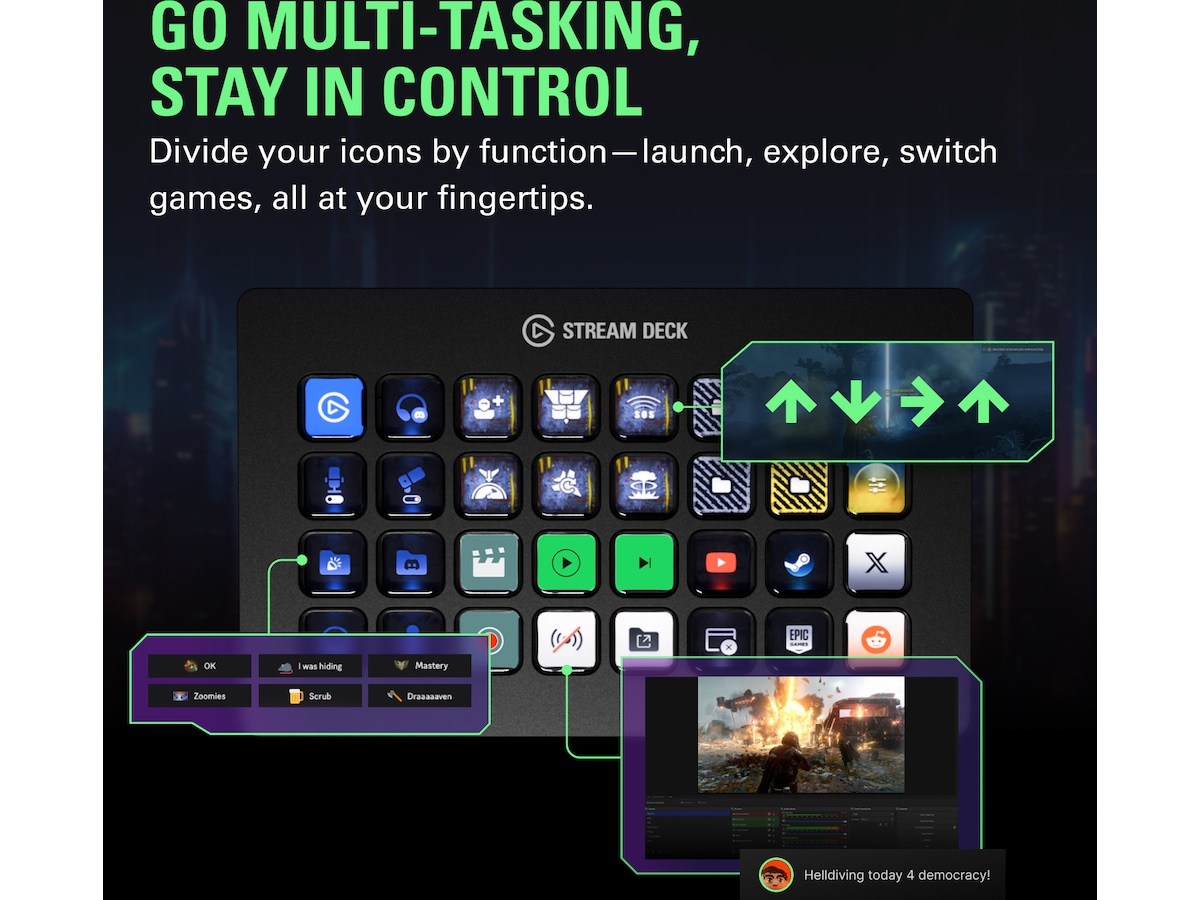 Elgato Stream Deck XL Capture & streaming