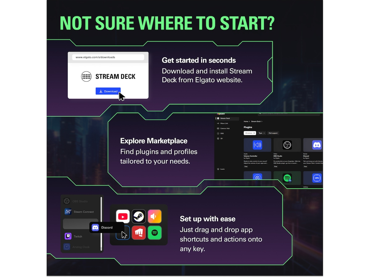 Elgato Stream Deck XL Capture & streaming