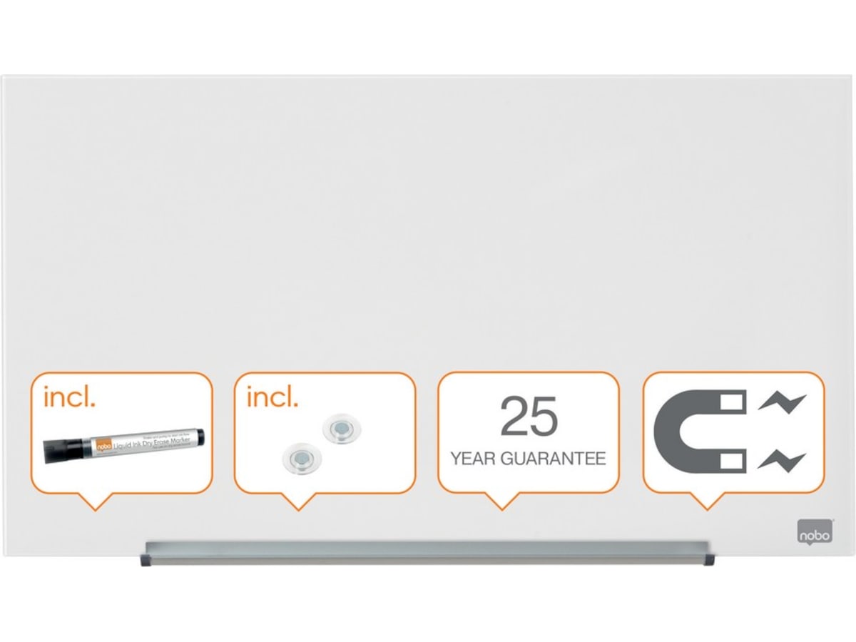 Nobo Glasstavle Widescreen 31" Glasstavler