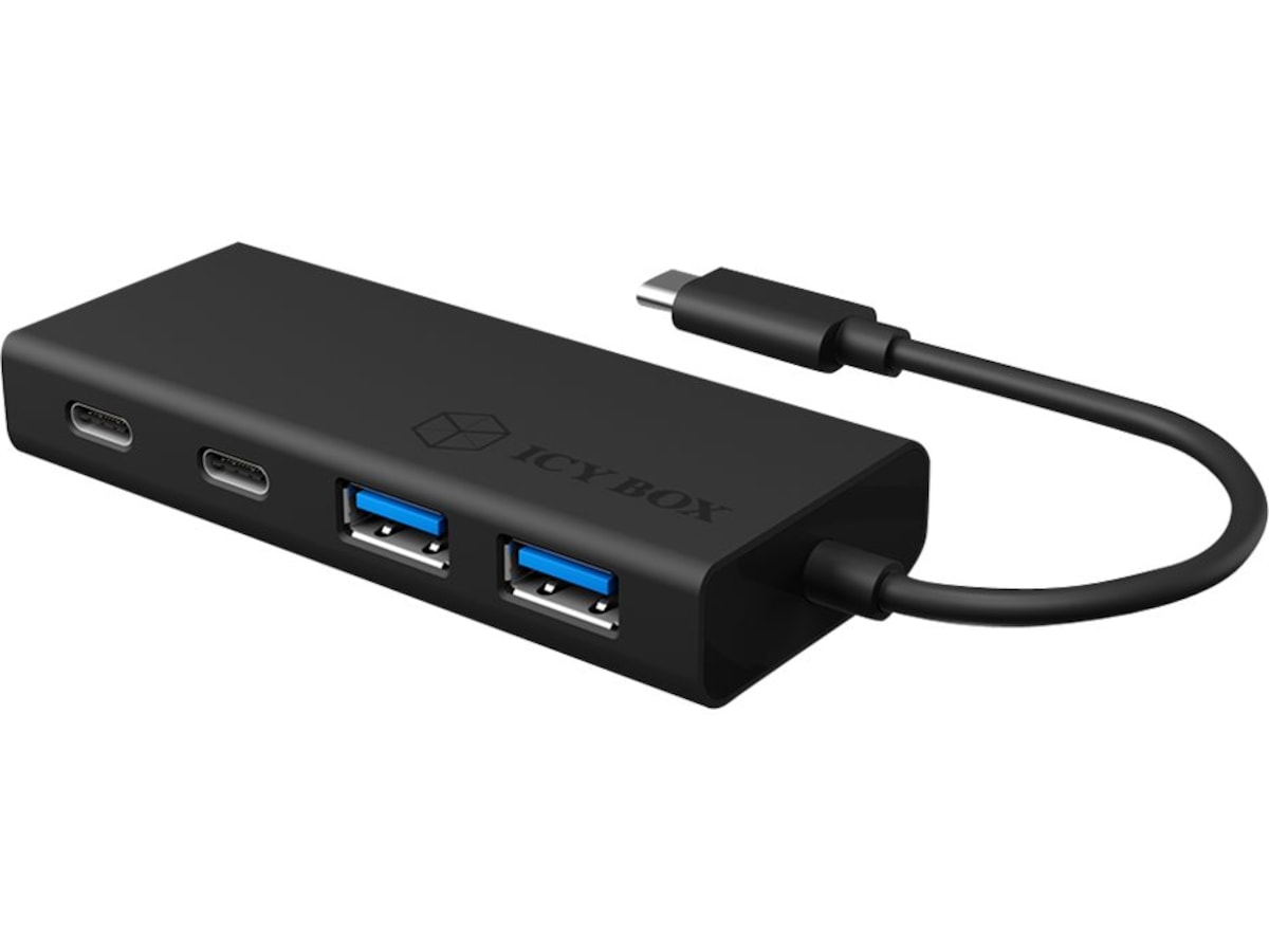 ICY BOX USB-C Hub Dockingstasjon & USB-HUB