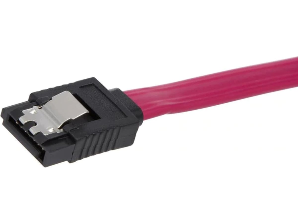 SATA 6 kabel 1m (rød) Datakabler