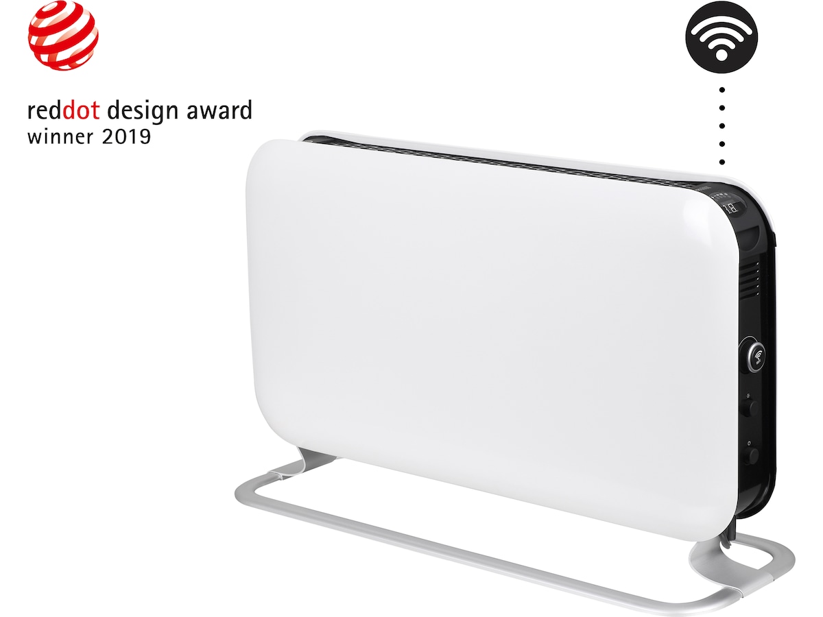 Mill WiFi gulvovn 1200W (hvit) Frittstående varmeovner