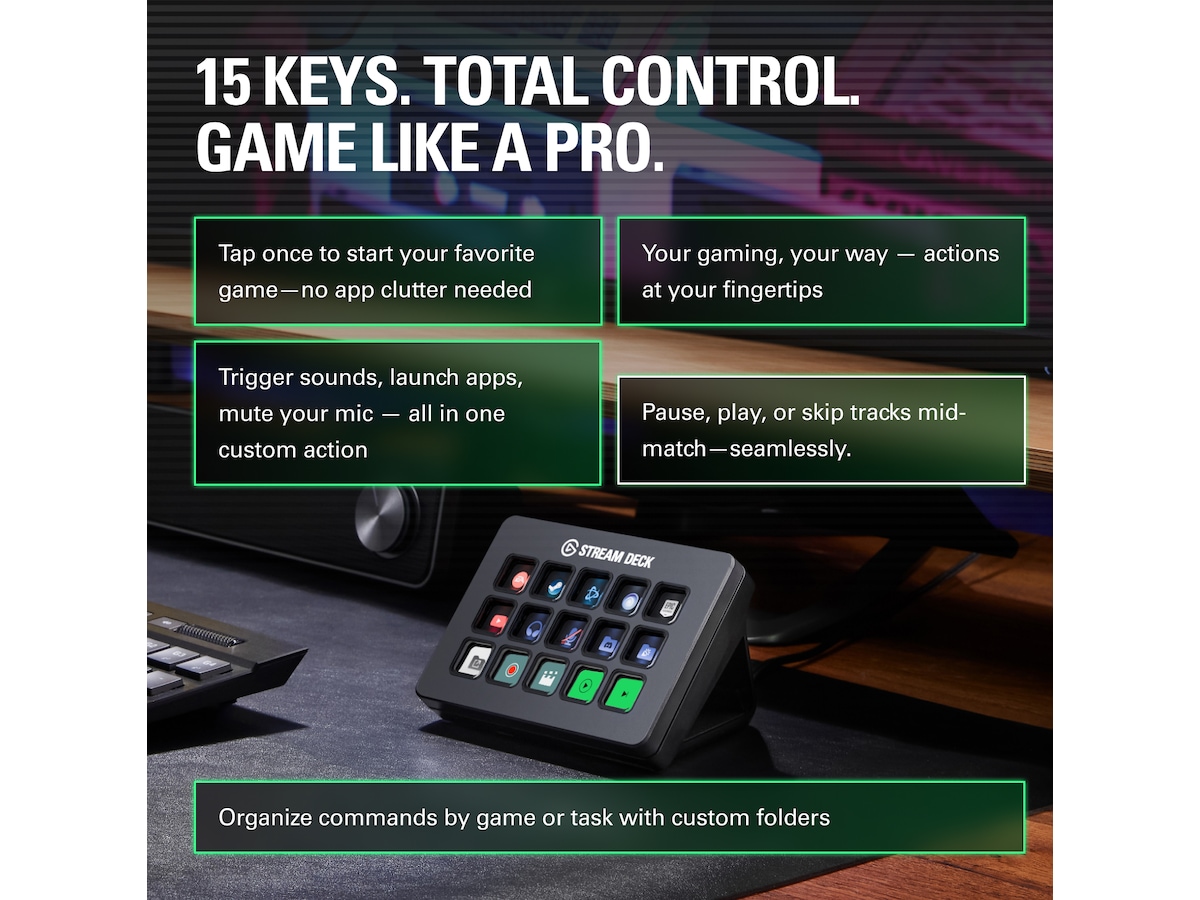 Elgato Stream Deck MK.2 Streaming tilbehør