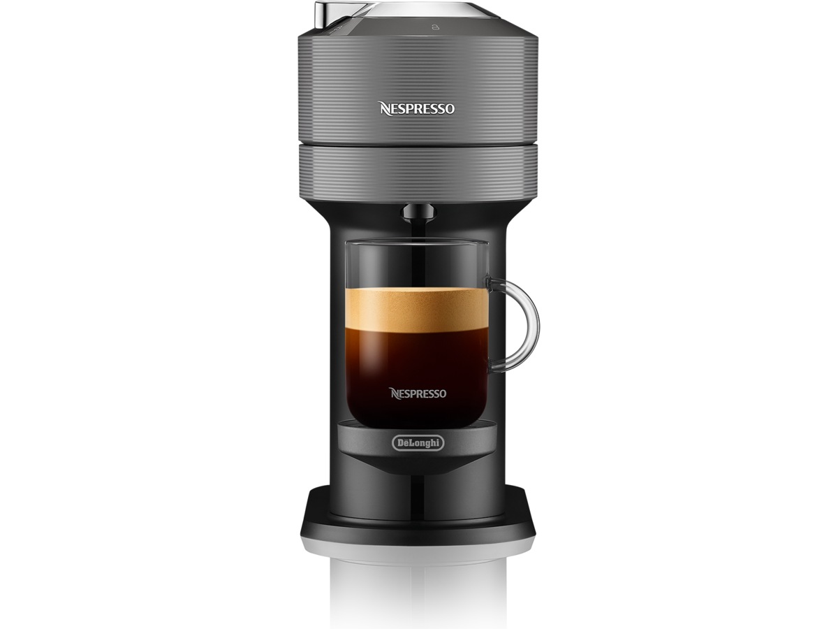 NESPRESSO Vertuo Next kapselmaskin fra DeLonghi® (grå) -B-Grade Demo hjem & fritid