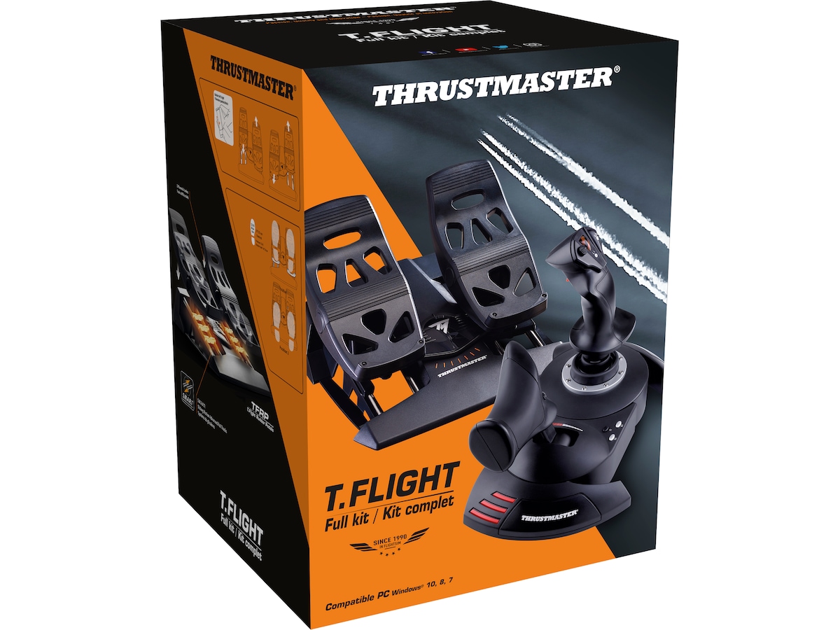 Thrustmaster T-Flight Full Kit Ratt og pedaler