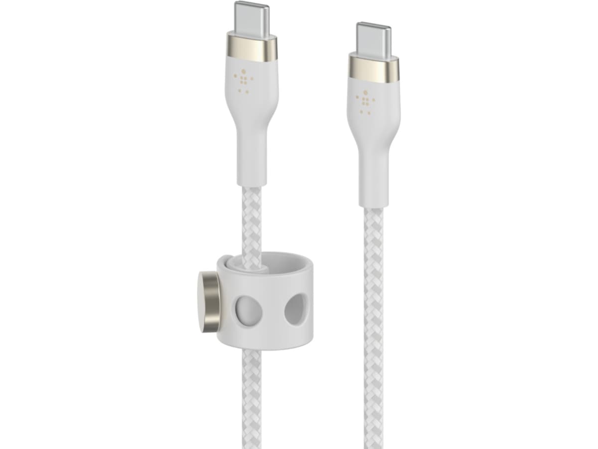 Belkin USB-C til USB-C kabel 1m (hvit) USB-kabler