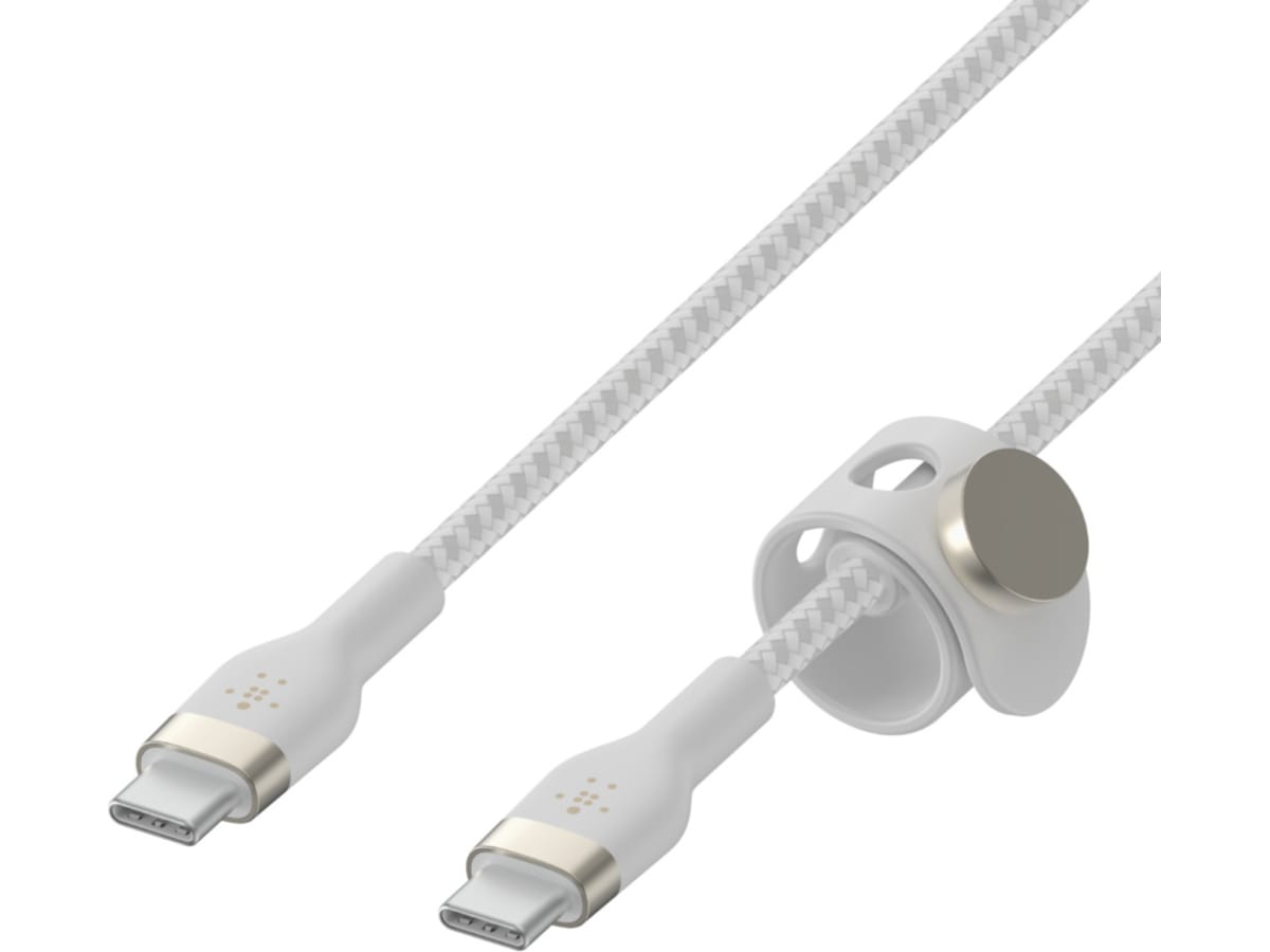 Belkin USB-C til USB-C kabel 1m (hvit) USB-kabler