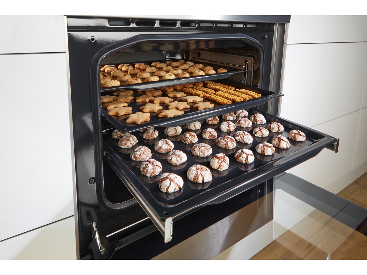 Gorenje GEC6D60WPB glasskeramisk komfyr (hvit) Komfyr