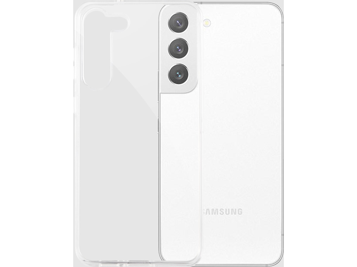 iiglo Galaxy S23 Silikondeksel (gjennomsiktig) Mobildeksel