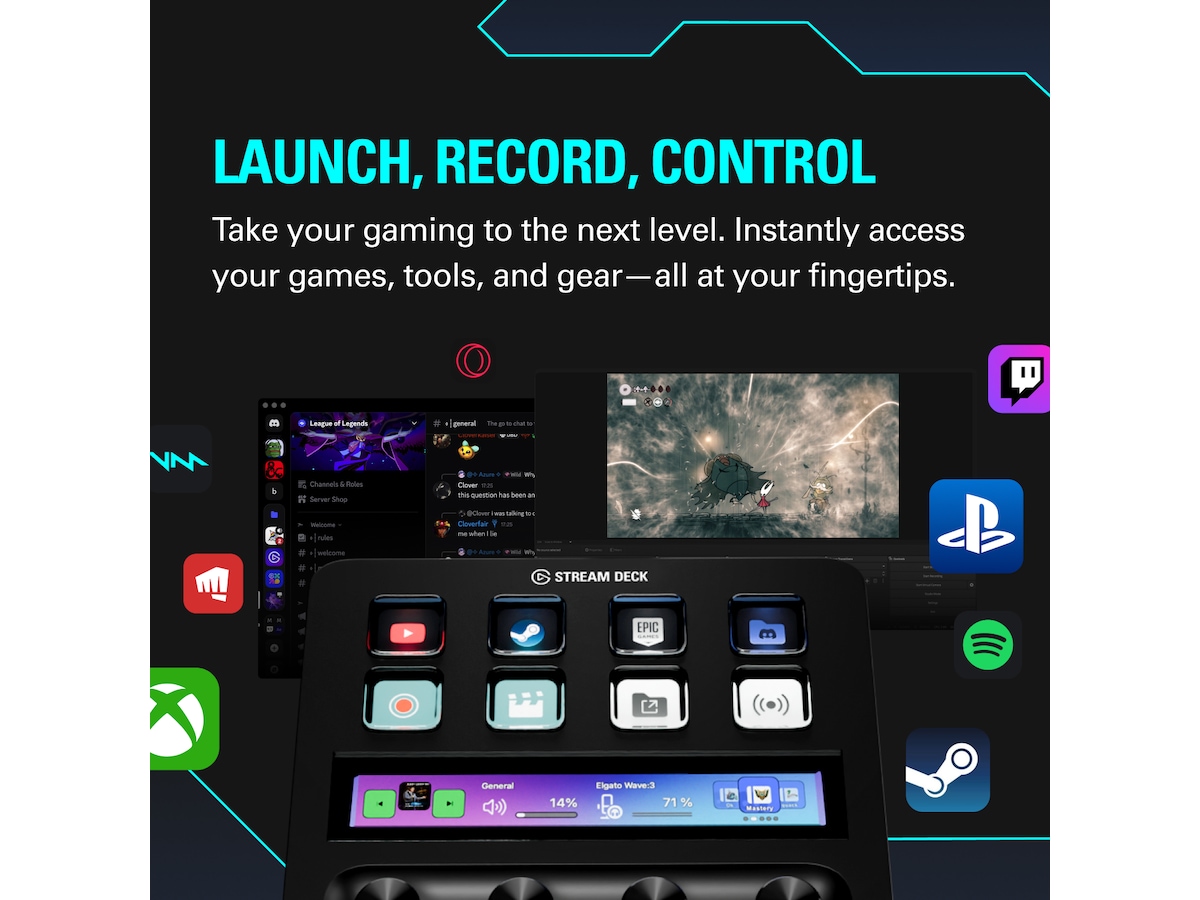 Elgato Stream Deck + Capture & streaming
