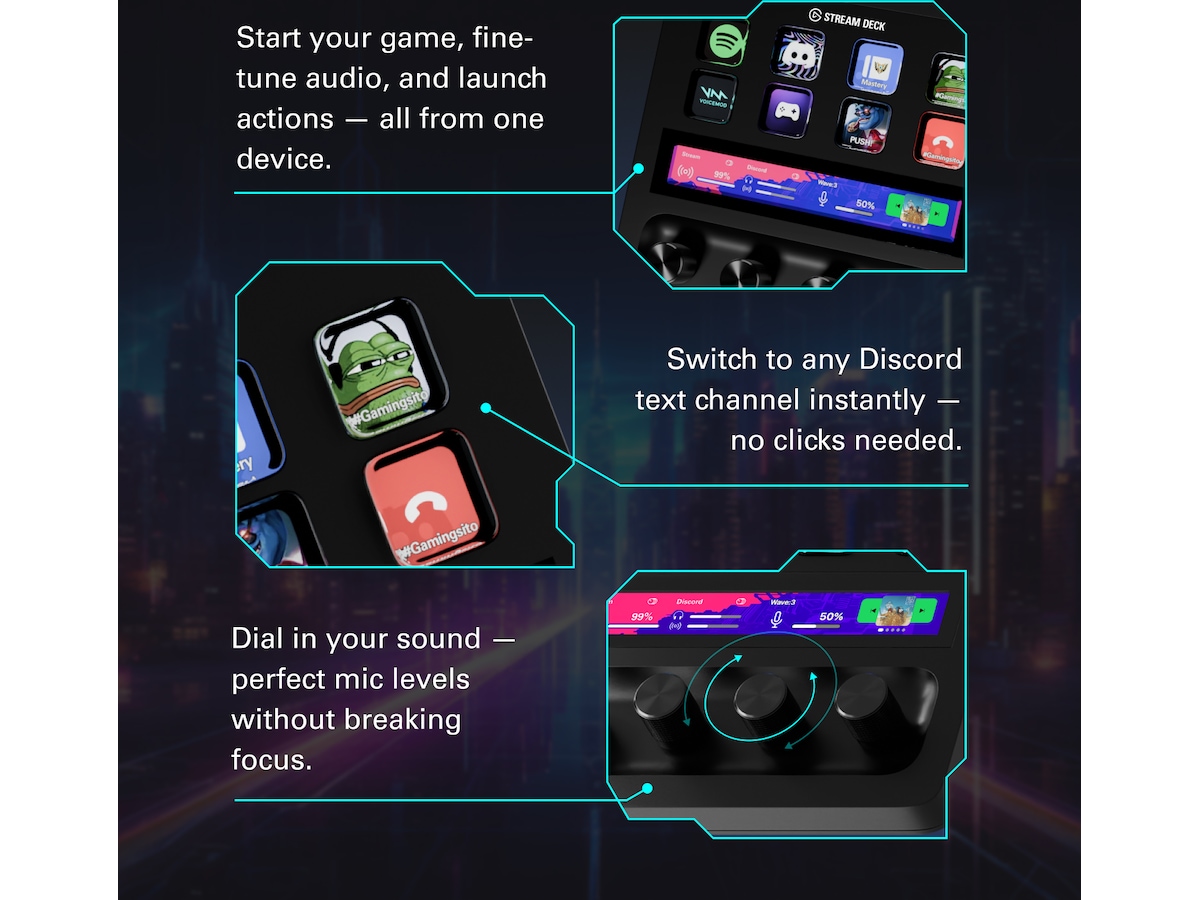 Elgato Stream Deck + Capture & streaming