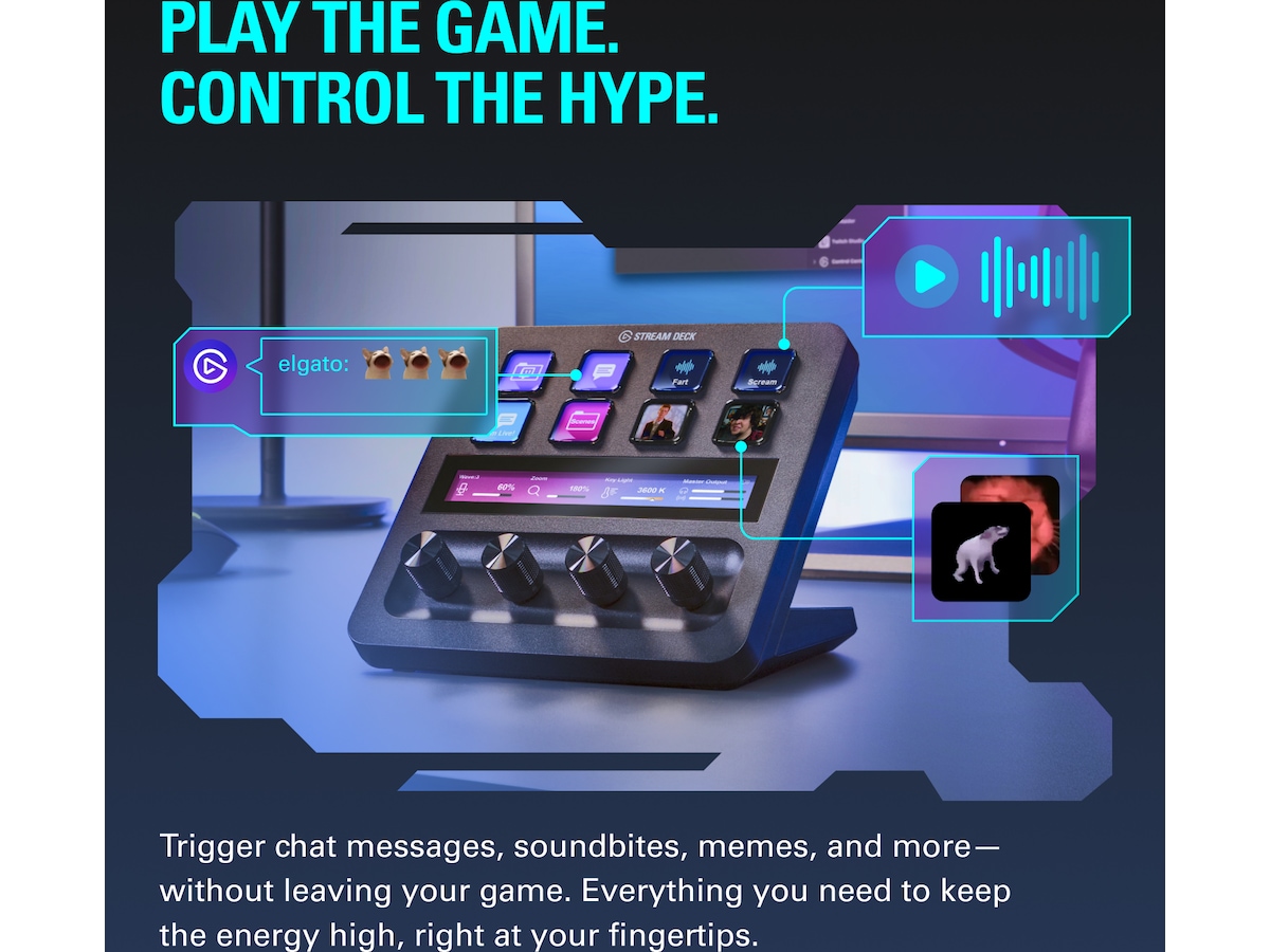 Elgato Stream Deck + Capture & streaming