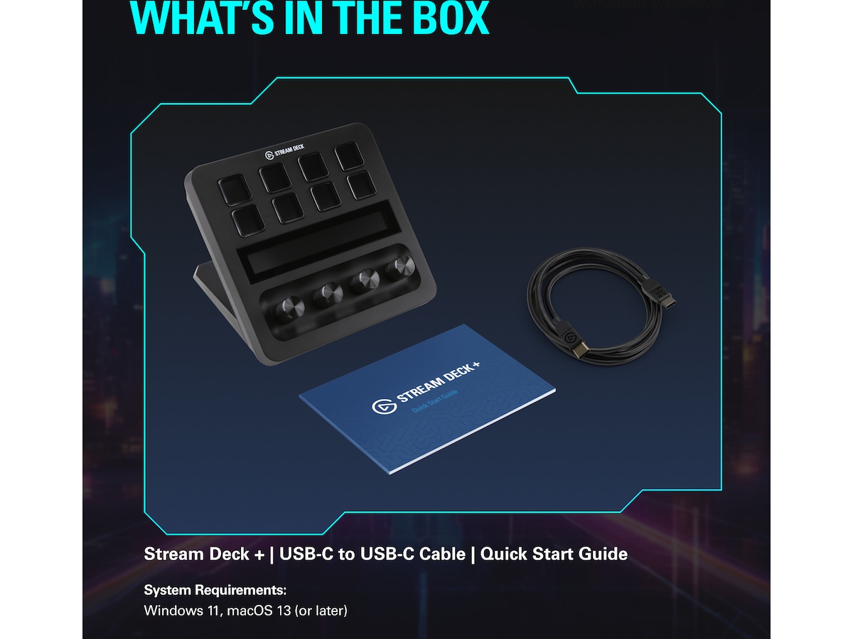 Elgato Stream Deck + Capture & streaming