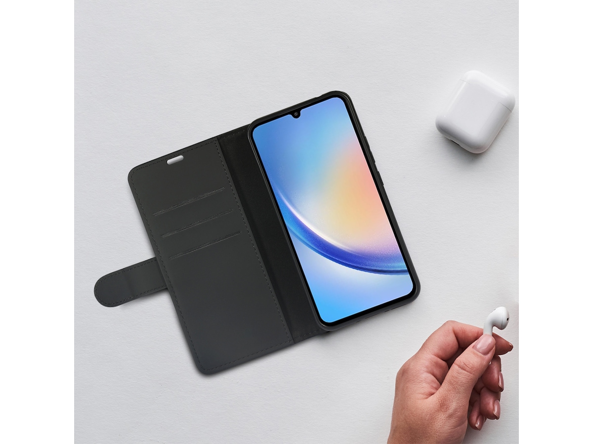 iiglo Galaxy A34 5G Lommebokdeksel (sort) Mobildeksel