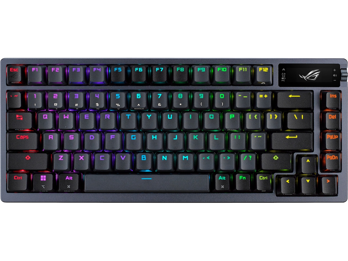 ASUS ROG Azoth Trådløs DIY Gamingtastatur (sort) Gamingtastatur