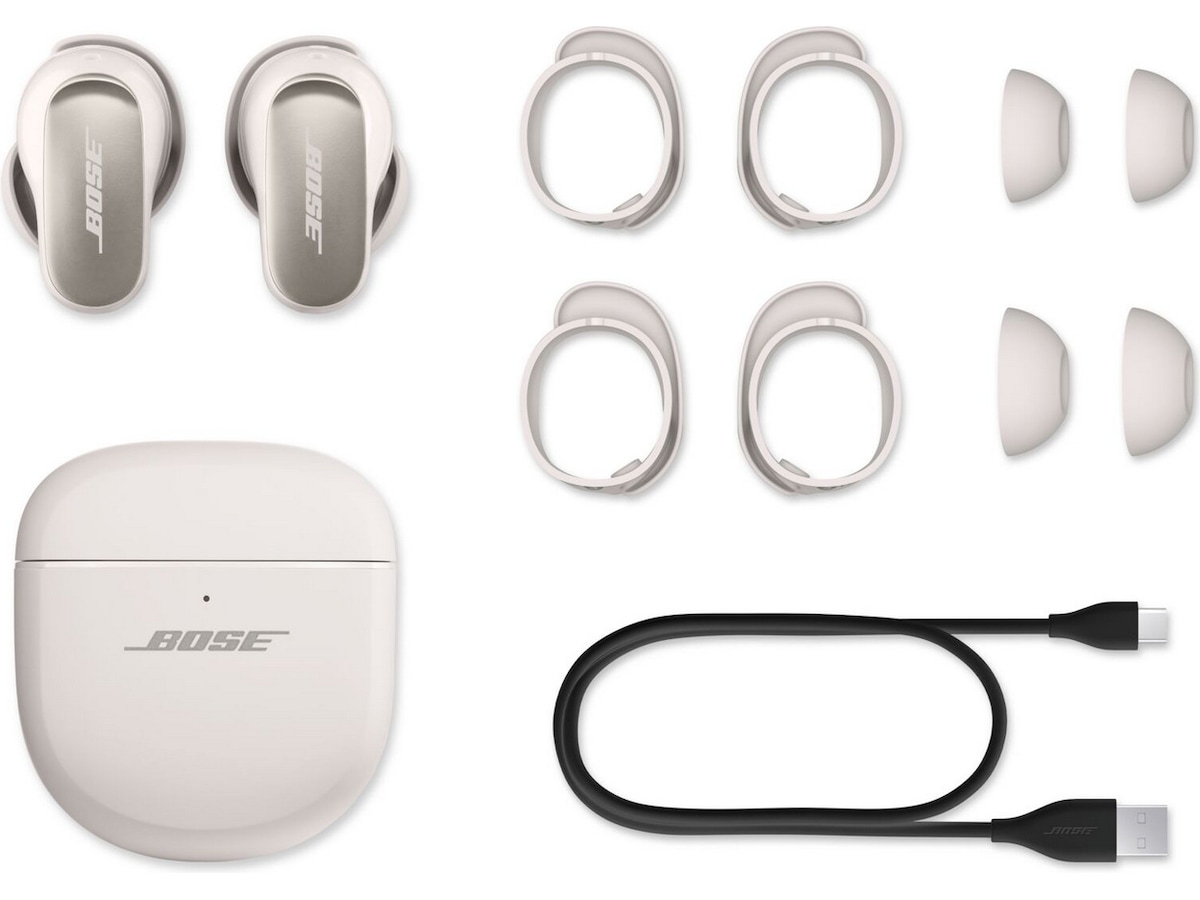 Bose QuietComfort Ultra Earbuds trådløse hodetelefoner, In-Ear (hvit) Ørepropper