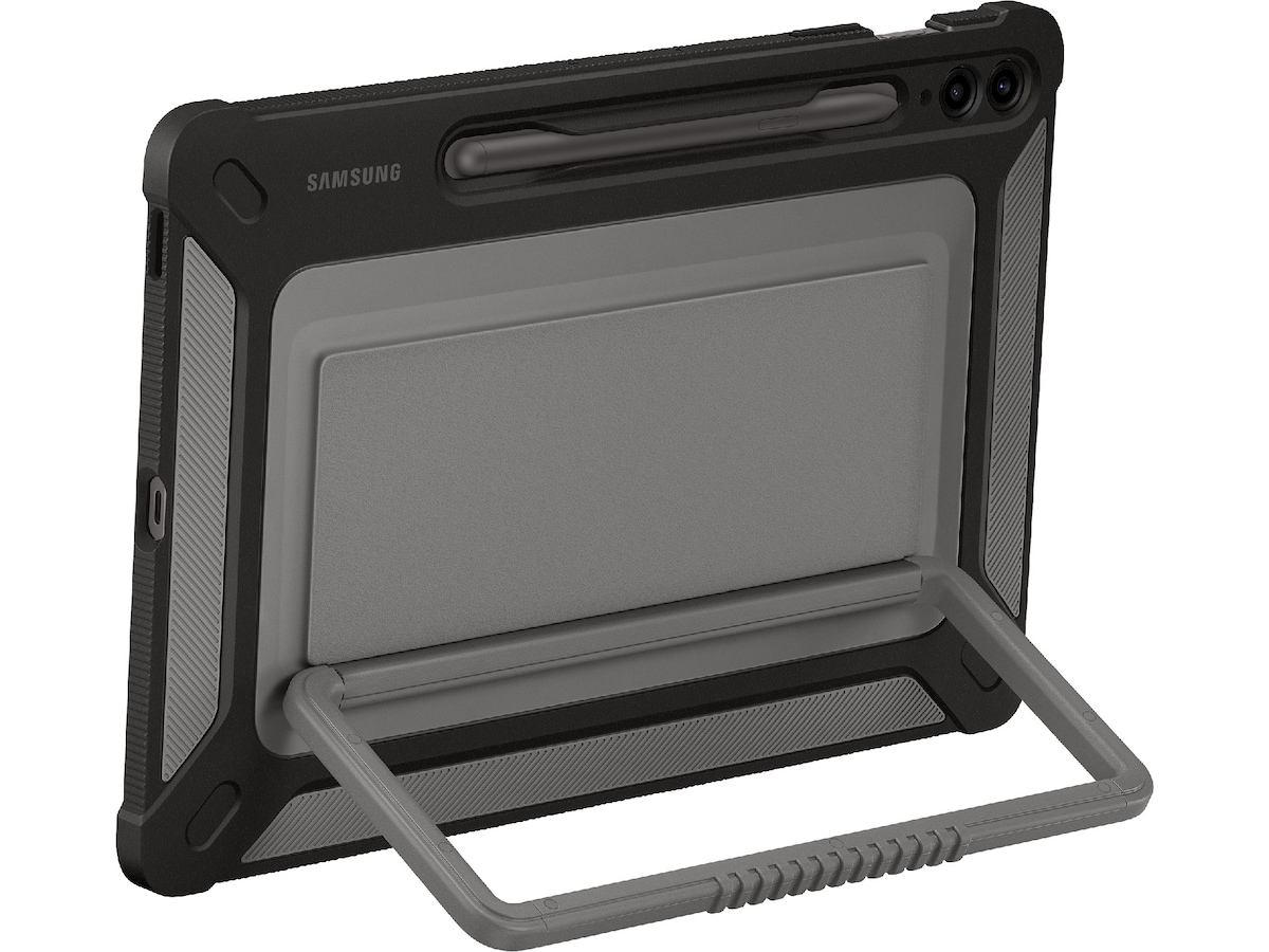 Samsung Galaxy Tab S9 FE+ Outdoor Cover (sort/grå) Deksel til nettbrett