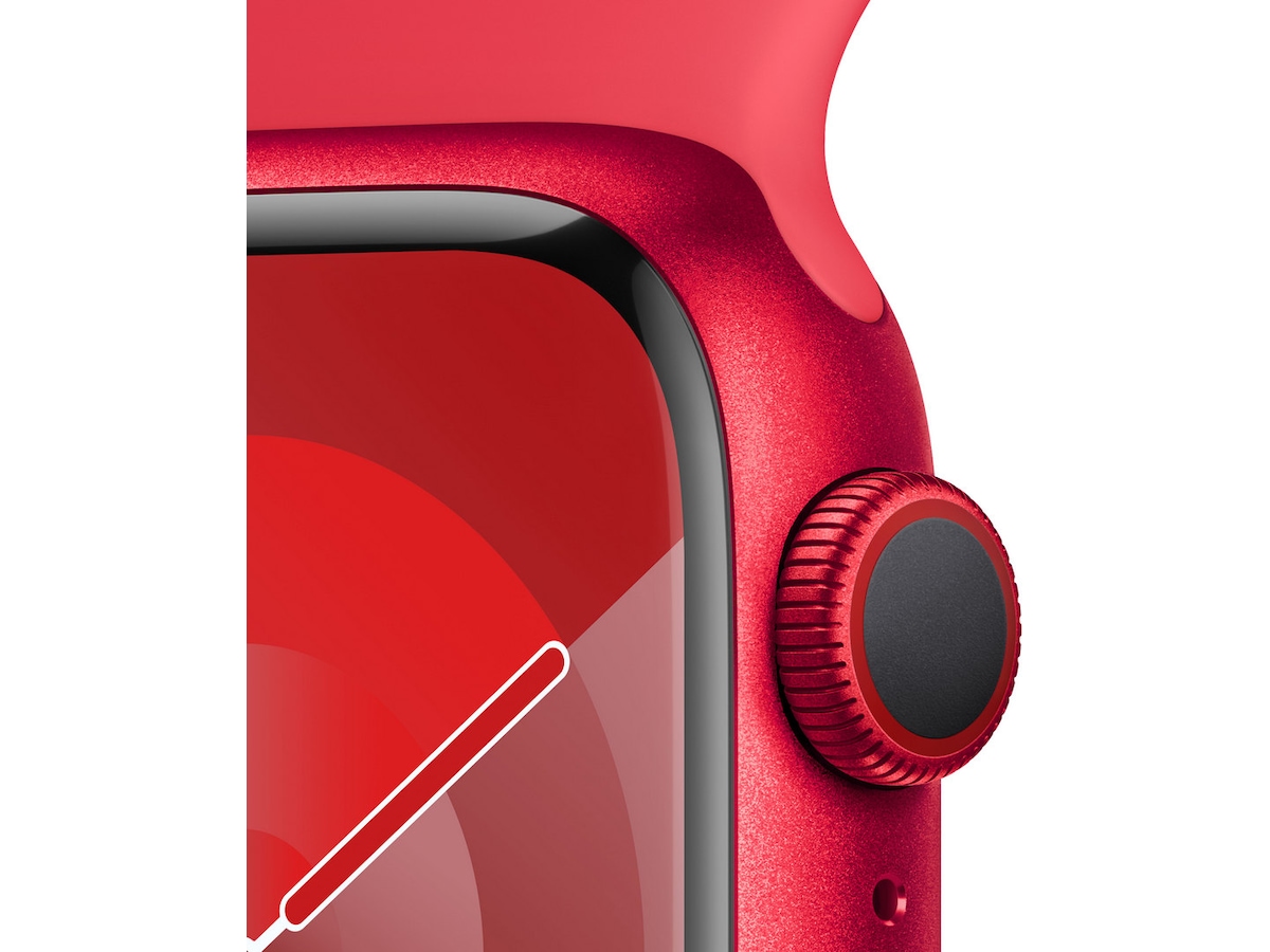 Apple Watch Series 9 41mm GPS + LTE Aluminium (PRODUCT)RED Smartklokker