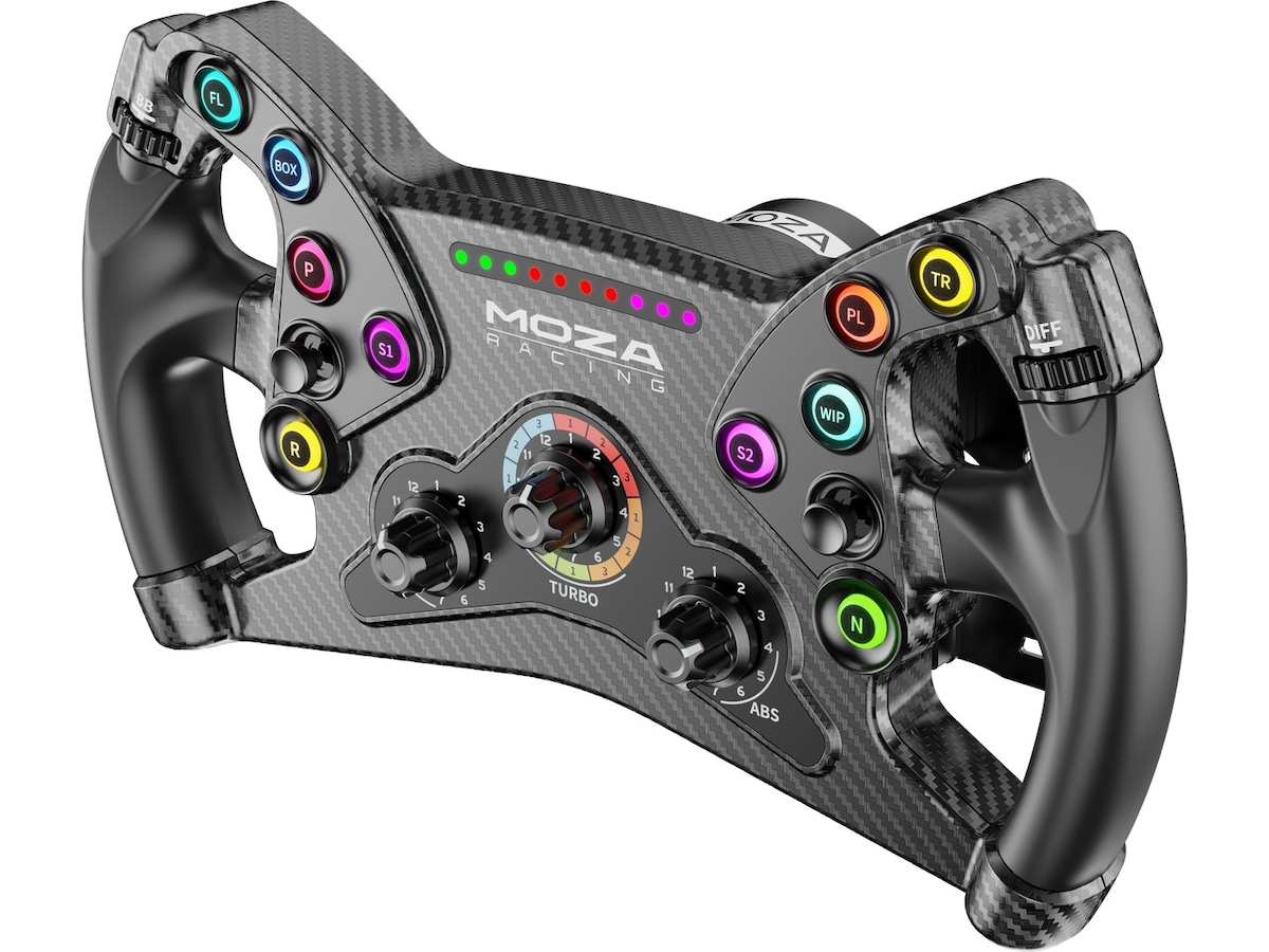 Moza Racing KS Formula Ratt Ratt og pedaler