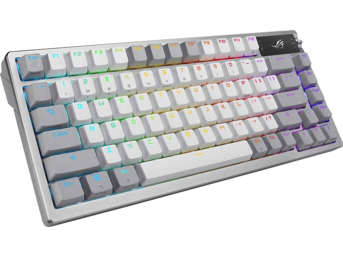 ASUS ROG Azoth Trådløs DIY Gamingtastatur (hvit) -B-Grade Demo tastatur