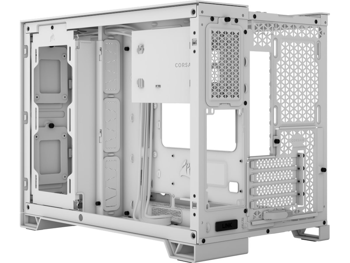 Corsair 2500D Airflow mATX Mid Tower (hvit) Midi tower