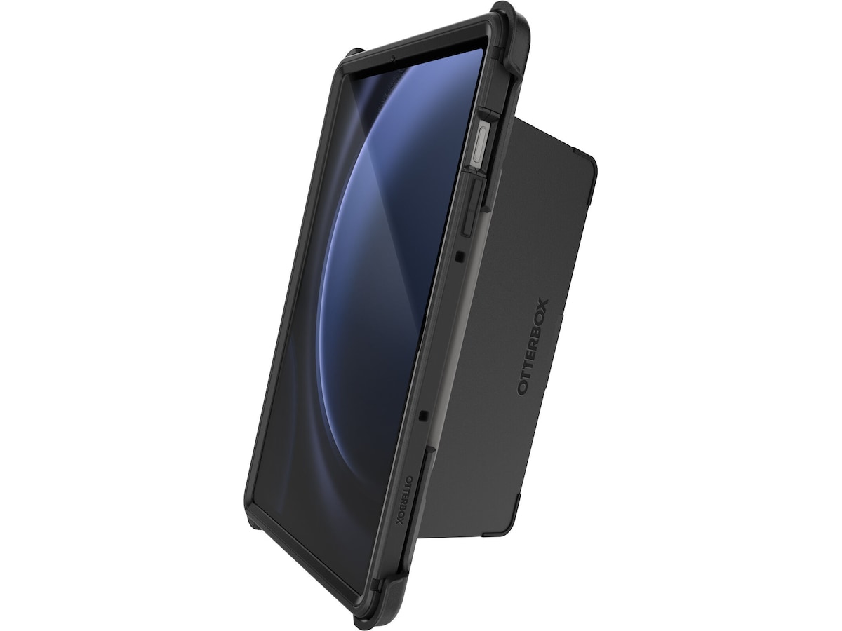 OtterBox Galaxy Tab S10 Lite/S10 FE/S9 FE Defender Deksel - ProPack (sort) Deksel til nettbrett