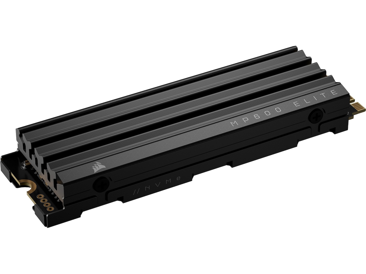 Corsair MP600 ELITE SSD 1TB NVMe PCIe M.2 +kjøleribbe SSD M.2