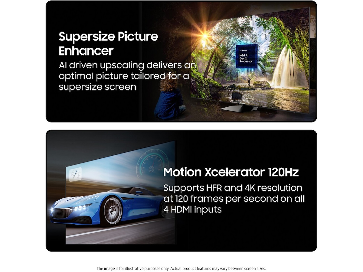 Samsung 98" DU9005K LED TV TU98DU9005K Over 80 tommer TV