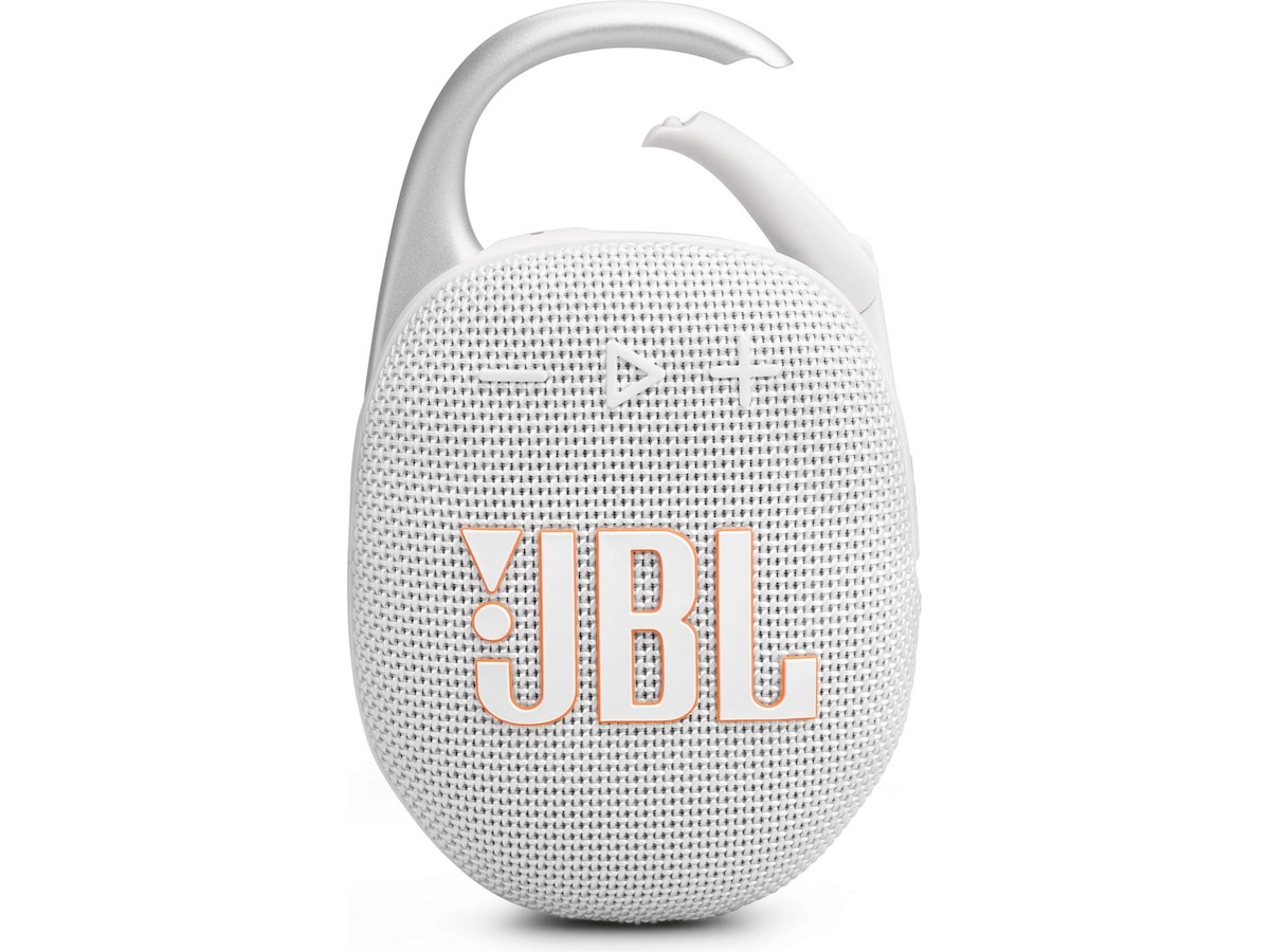 JBL Clip 5 Trådløs bluetooth høyttaler (hvit) Trådløs / Bluetooth-høyttaler
