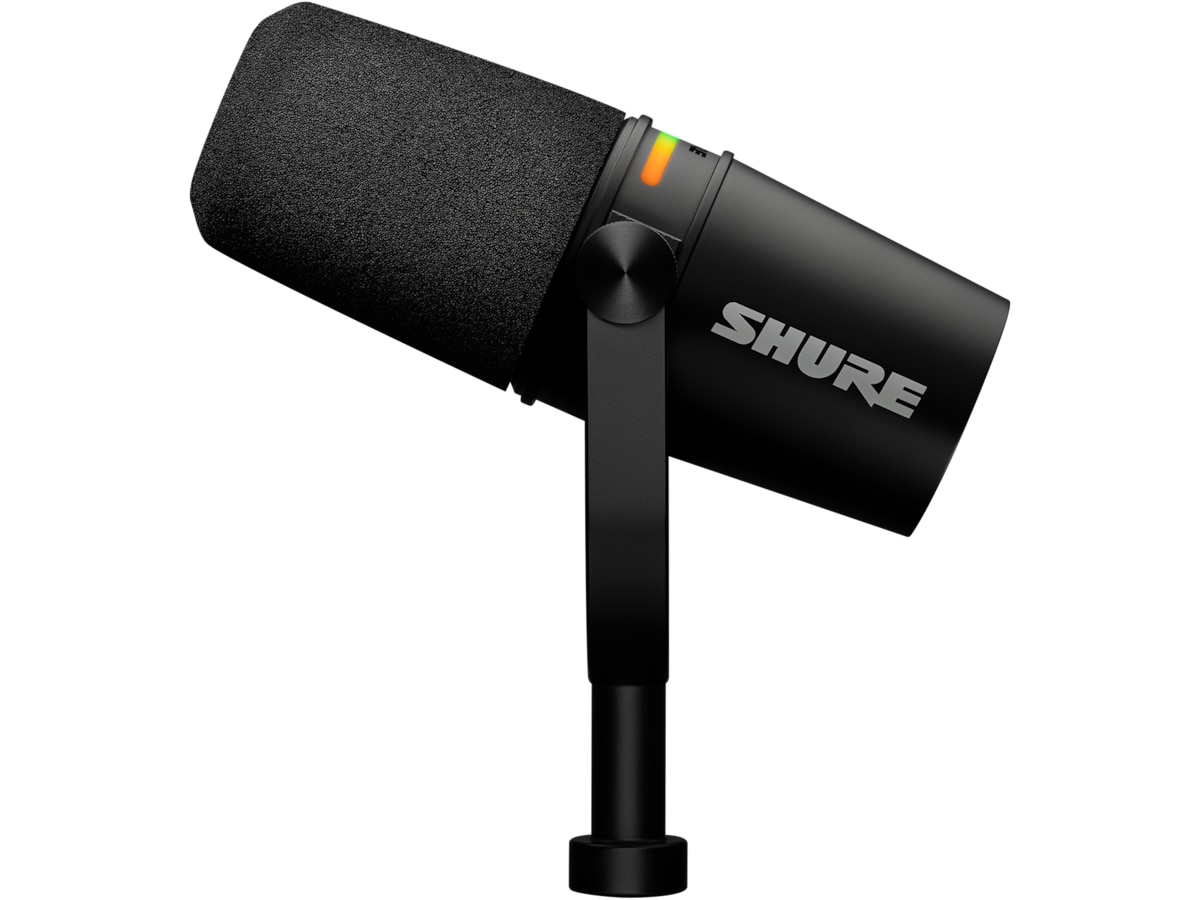Shure MV7+ Podcast Mikrofon (sort) Mikrofon