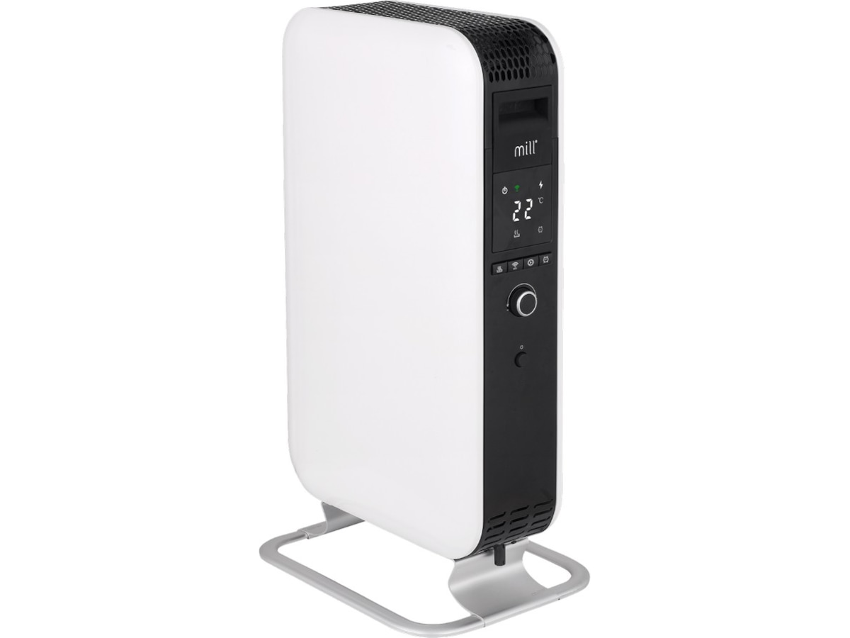 Mill Gentle Air WiFi oljeovn 1500W (hvit) Frittstående varmeovner