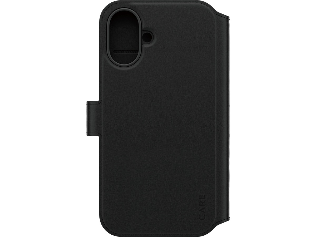 PanzerGlass CARE iPhone 16 Plus Tango 2-i-1 Lommebokdeksel (sort) Mobildeksel